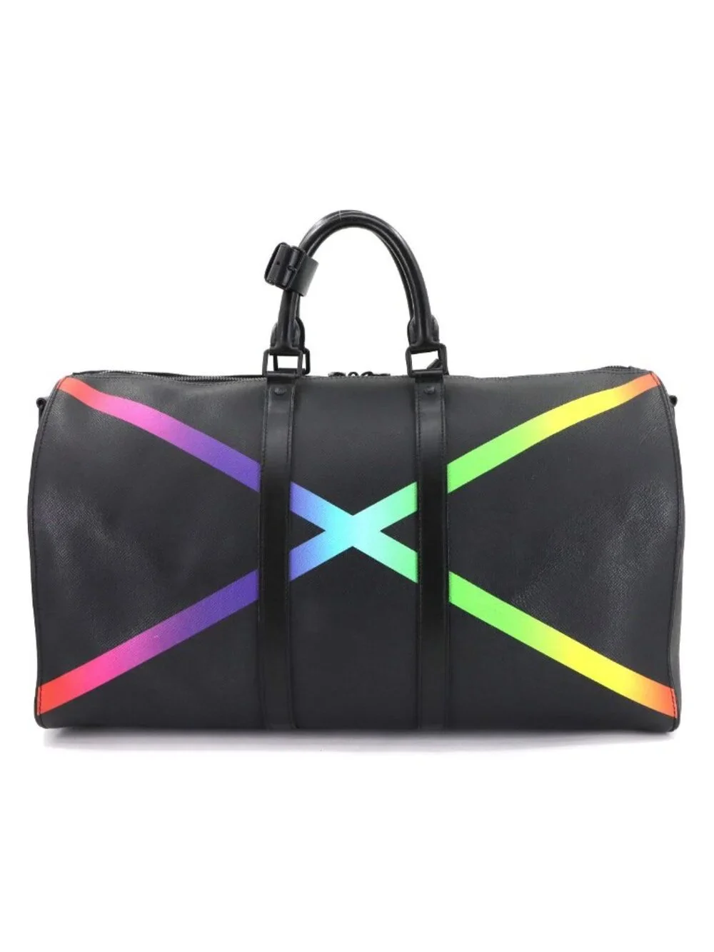 Louis Vuitton Taiga Keepall Bandouliere 50 2-Way Boston Shoulder Bag Leather